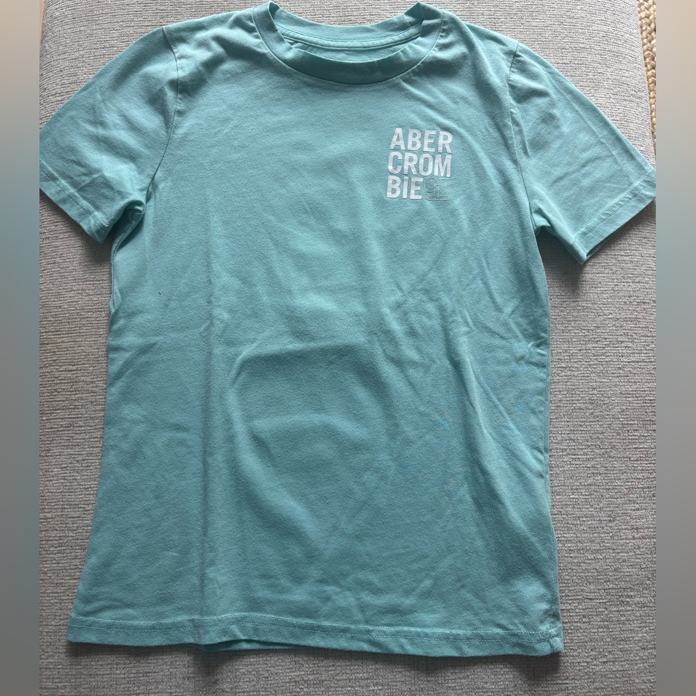 Abercrombie Kids Light Teal Graphic Tee
